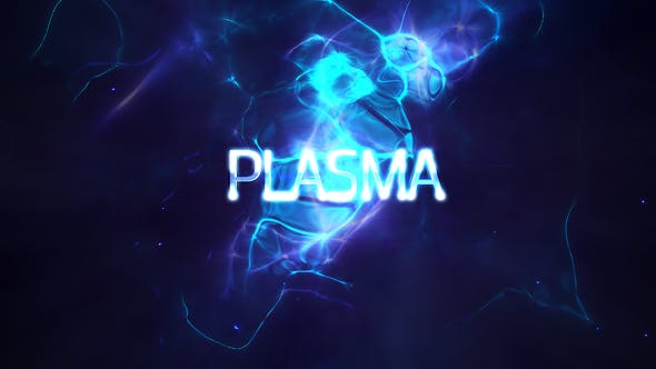 Videohive Power Light Plasma Titles 4K 19439243