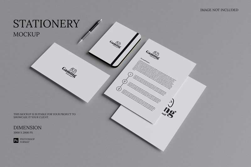 Stationery - Mockup K9AA9VF