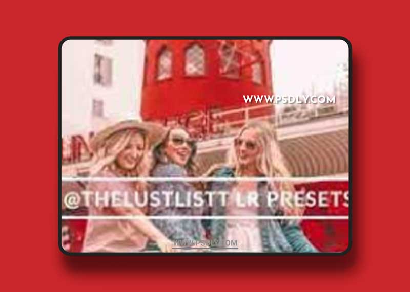 CreativeMarket - THELUSTLISTT INSPIRED LR PRESETS 3428524