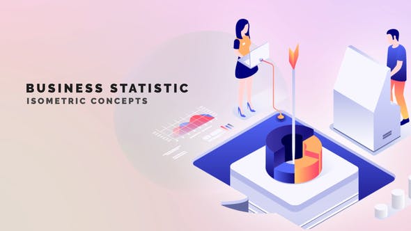 Videohive Business statistic - Isometric Concept 33962912