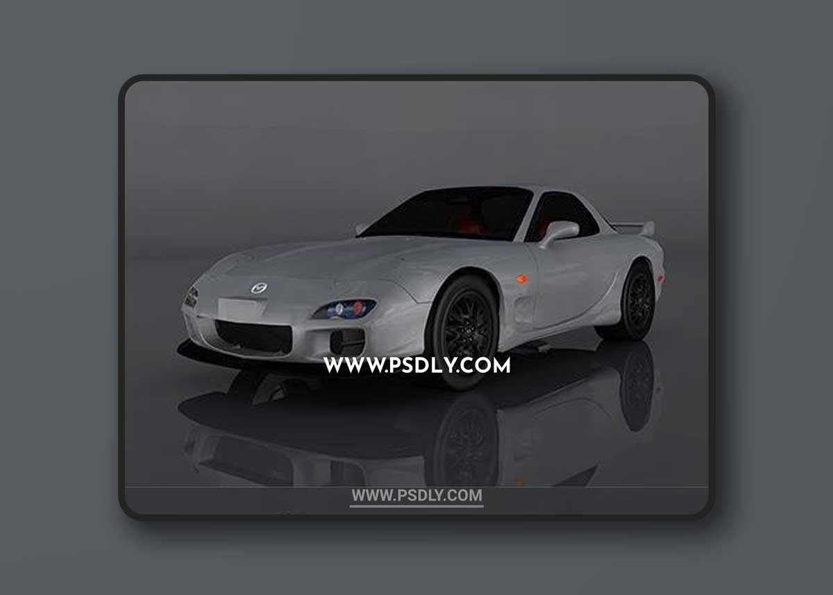 2002 Mazda RX-7 Spirit 3d model Model o175648
