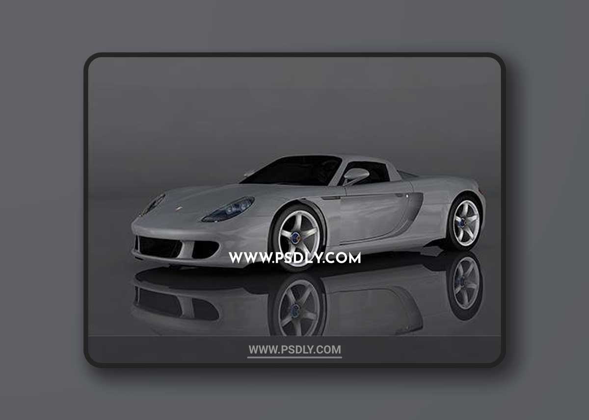 2003 Porsche Carrera GT 3d model Model o175664