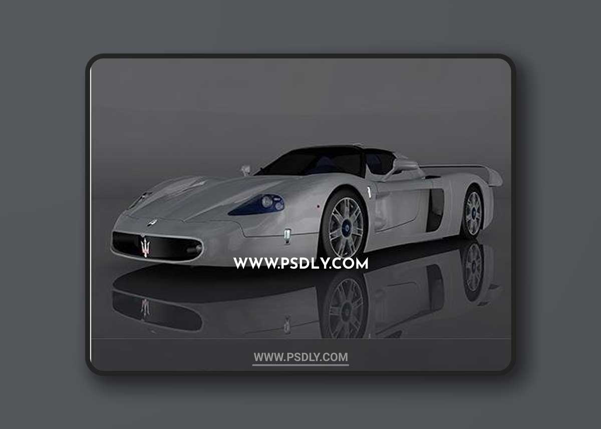 2004 Maserati MC12 3d model Model o175675