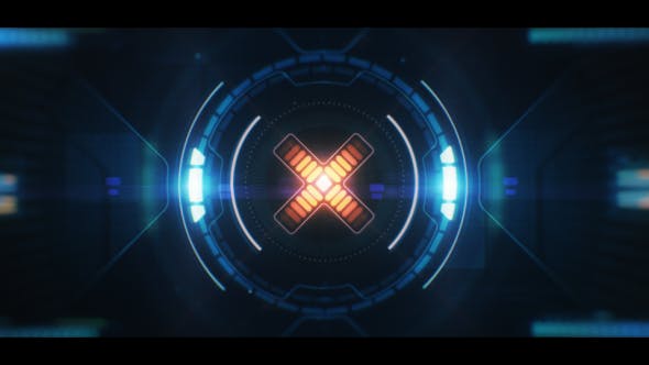 Videohive HUD Logo Reveal 19911564