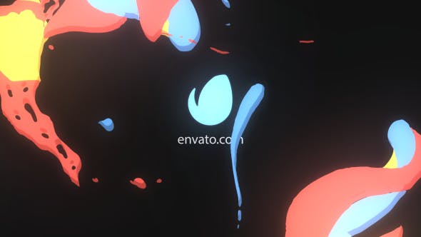 Videohive Black Liquid Logo 20228763