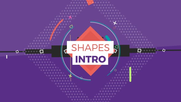 Videohive Shapes Intro 19269662