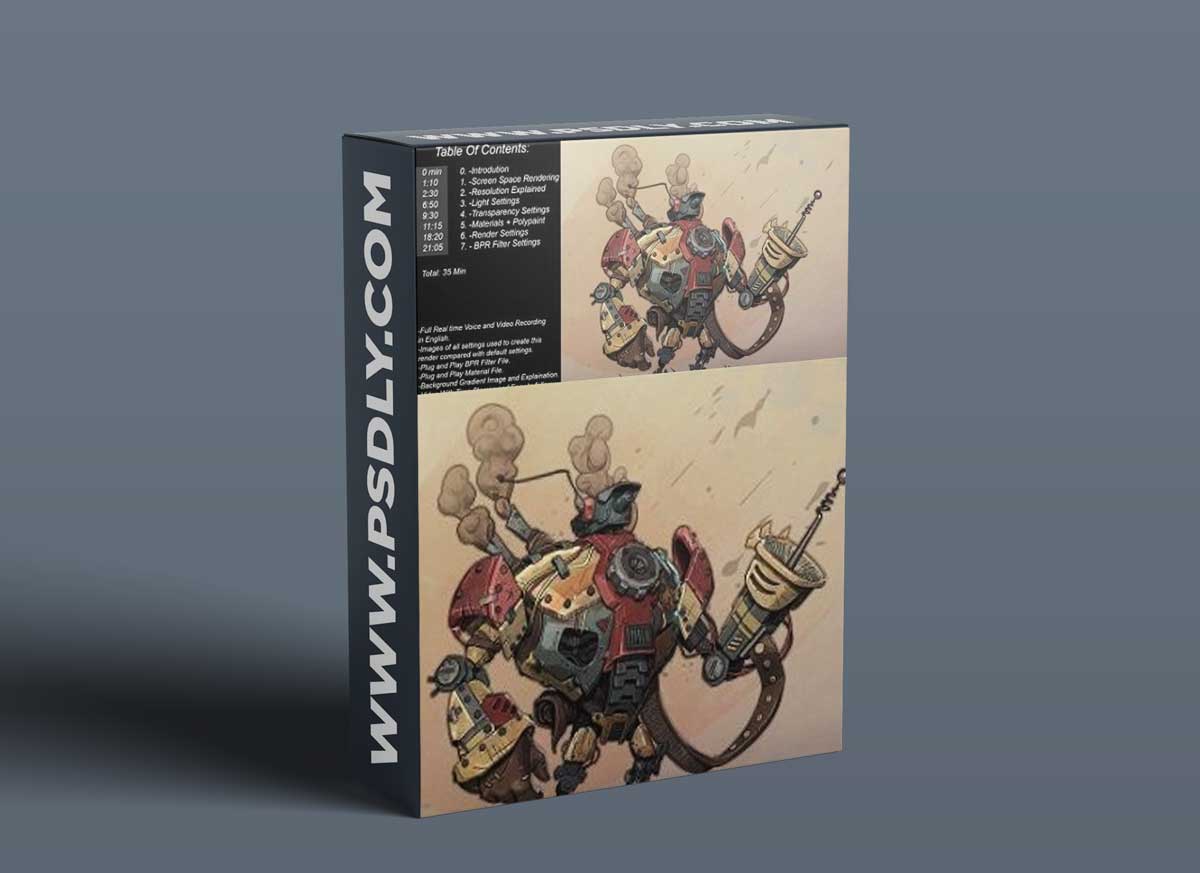 ArtStation - Zbrush NPR Rendering Tutorial (BPR Filter)