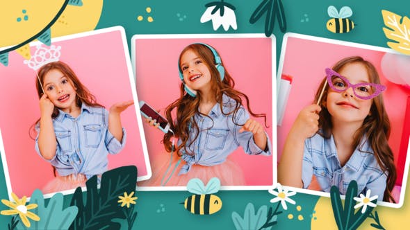 Videohive Happy Birthday Kayla 33979518