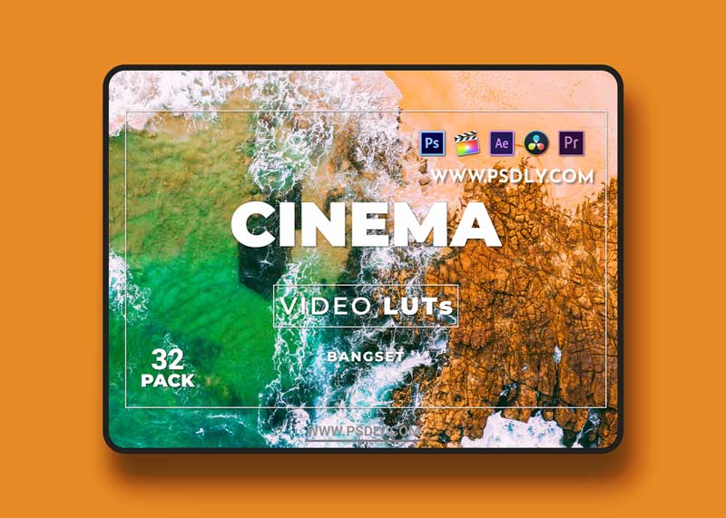 Bangset Cinema Pack 32 Video LUTs