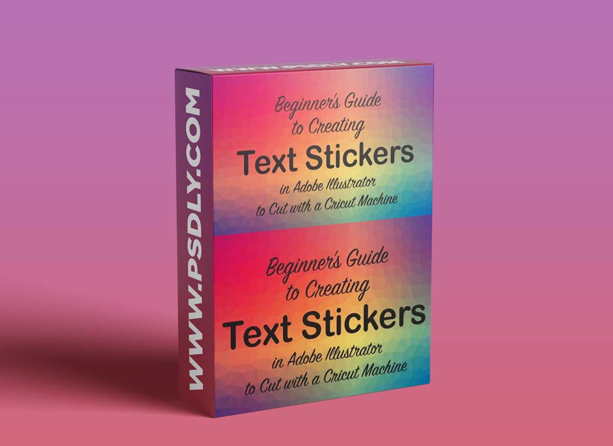 Beginner's Guide to Creating Text Stickers in Adobe Illustrator to Cut with a Cricut Machine
