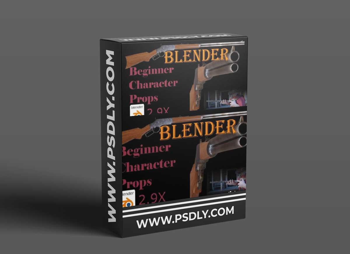 Blender Beginner: Your first Western Style Rifle