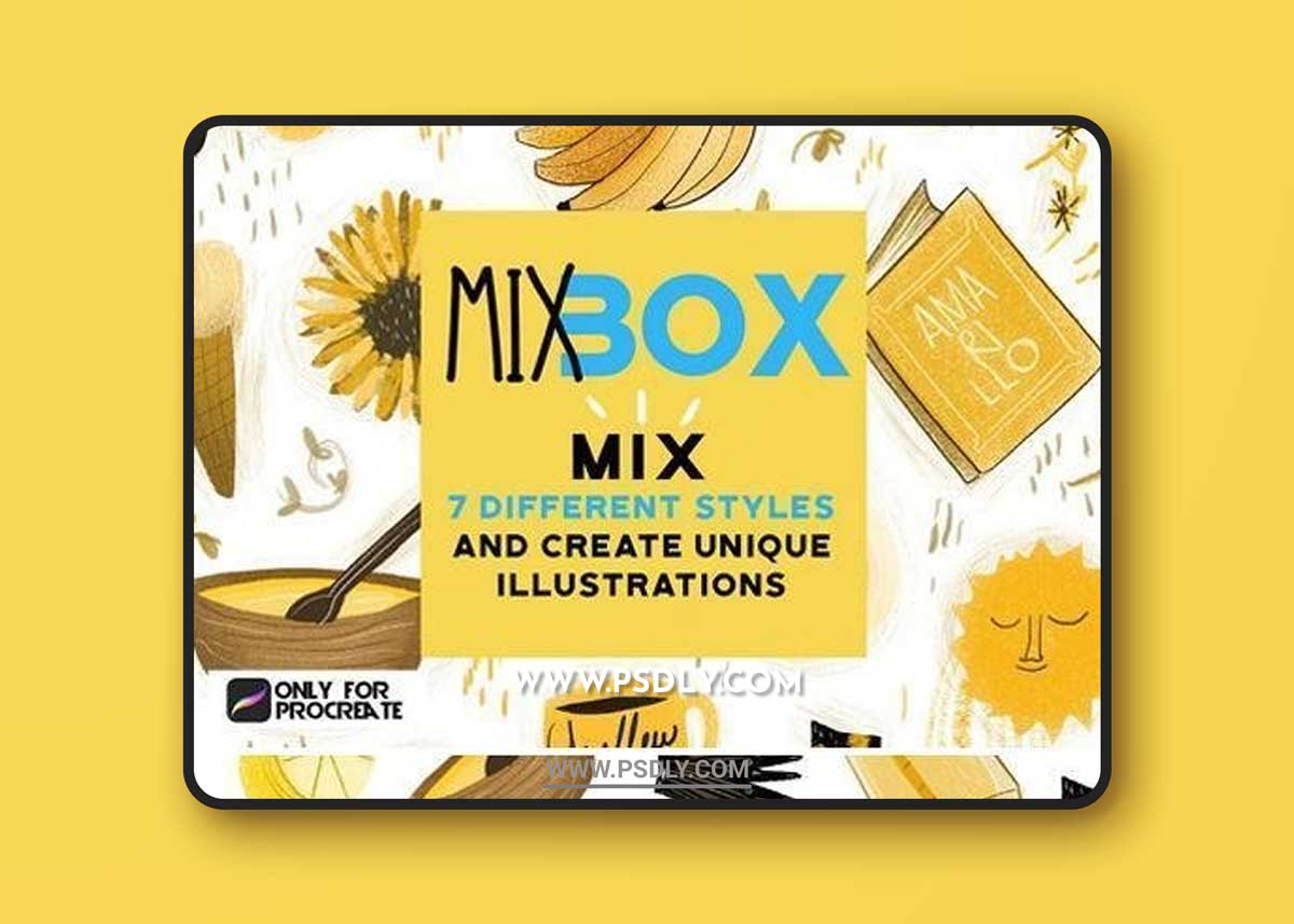 CM - Mix Box brushes for Procreate 2430845