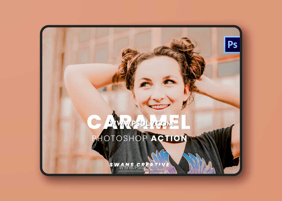 Caramel Photoshop Action