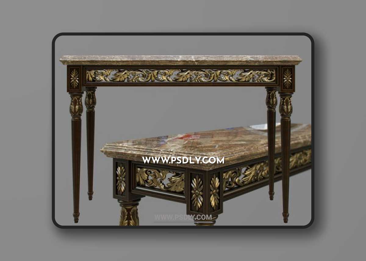 Chelini console 3D Models