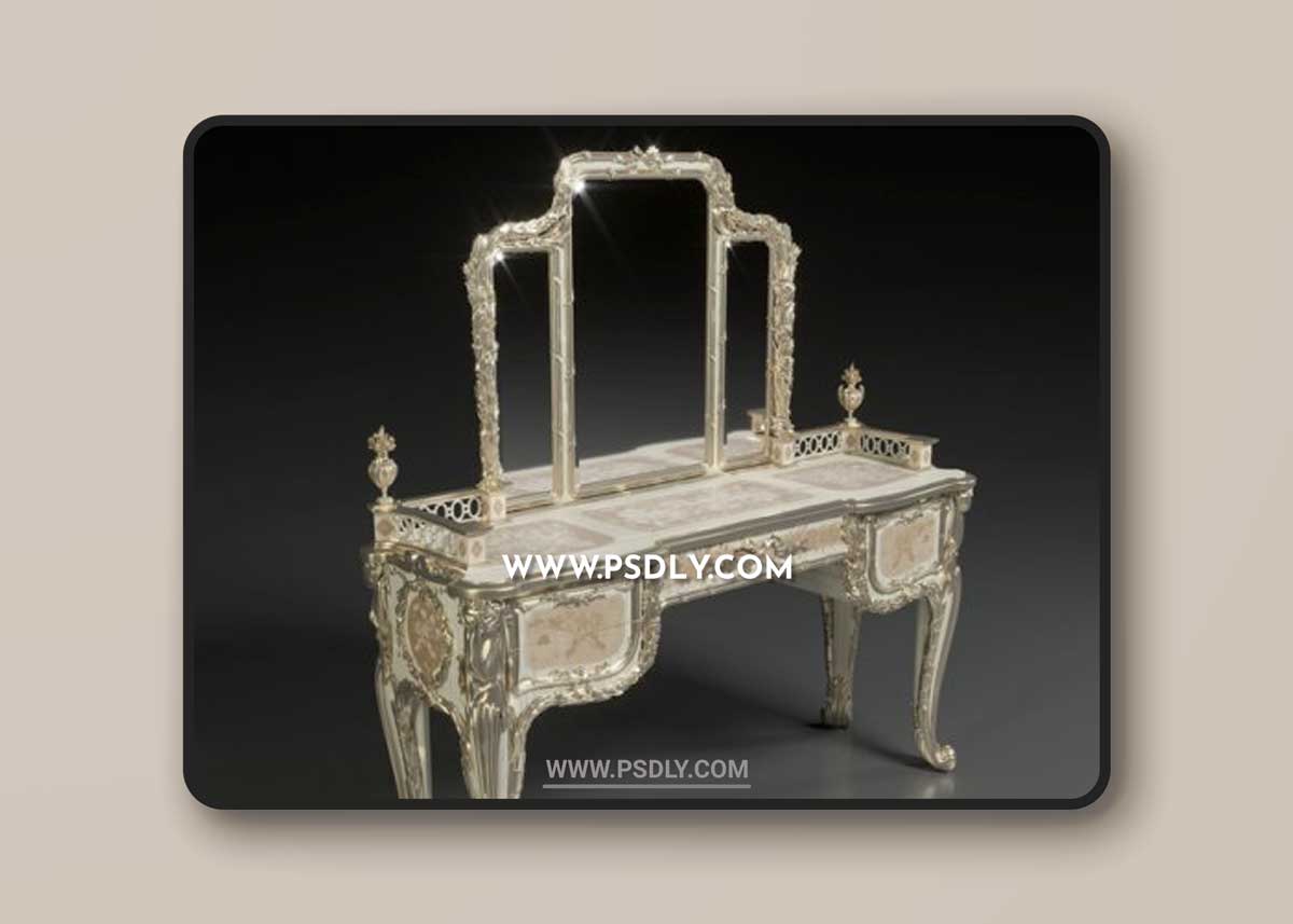 Chest of drawers Louis XV v1.0 3D Models