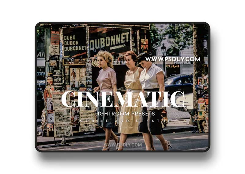 Cinematic Lightroom Presets Dekstop and Mobile