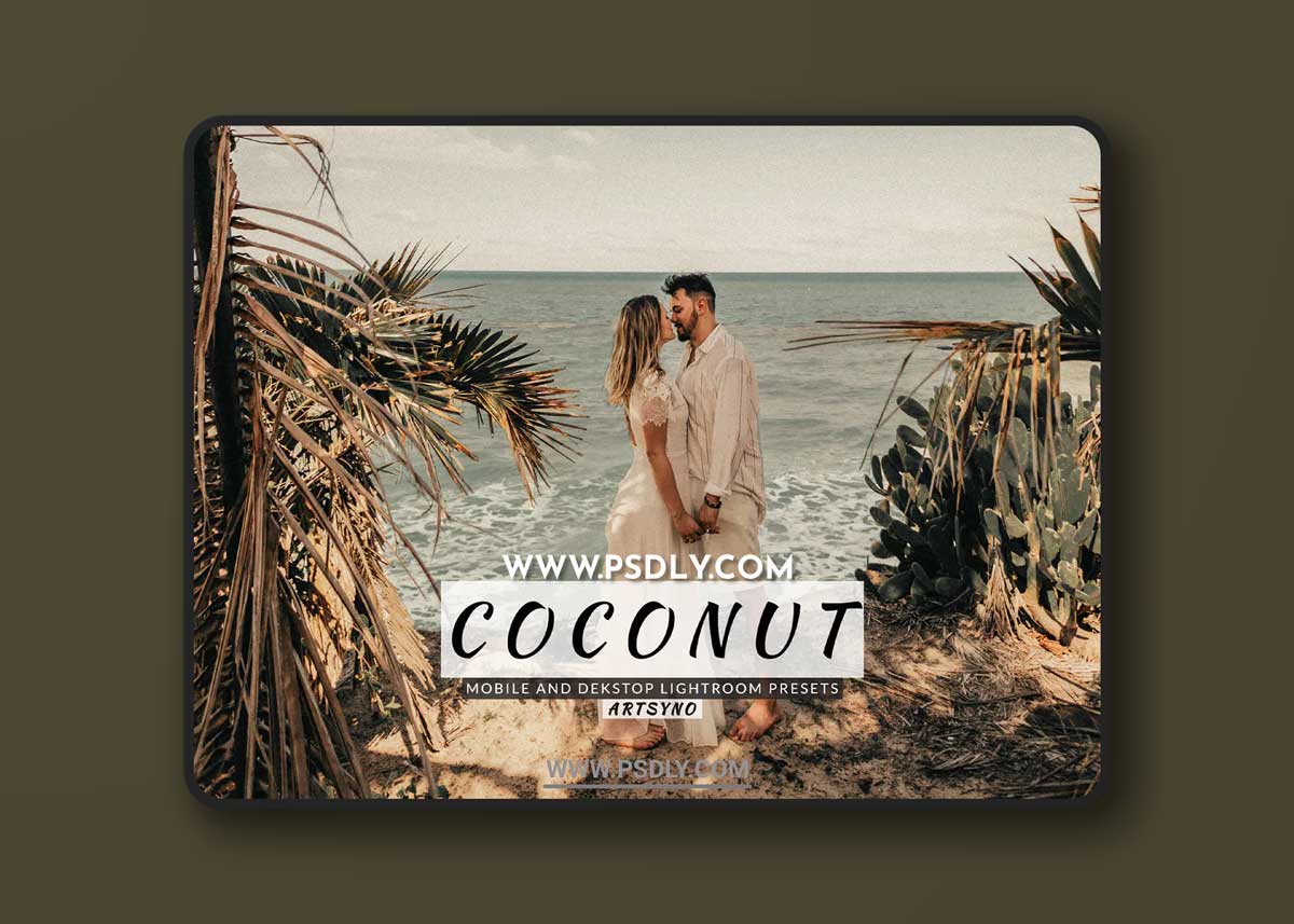 Coconut Lightroom Presets Dekstop and Mobile