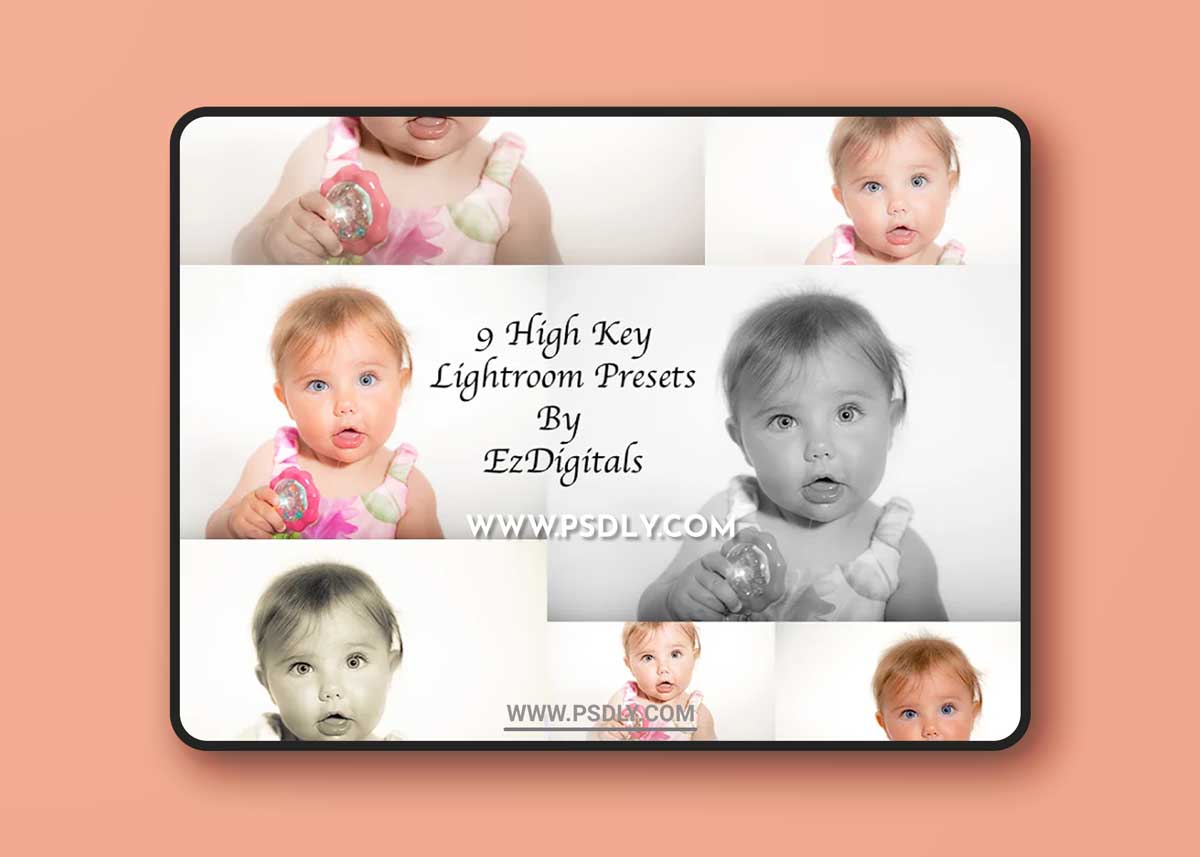 CreativeMarket - 10 High Key Lightroom Presets 1421278