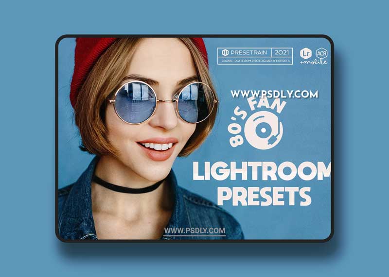 CreativeMarket - 1980's Fan Lightroom Presets 6454395