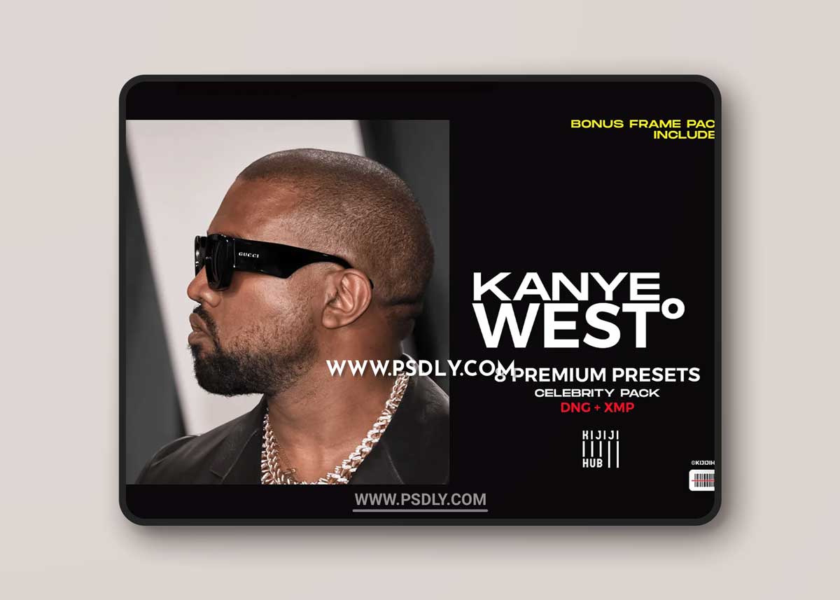 CreativeMarket - Kanye West Lightroom Presets 6406858