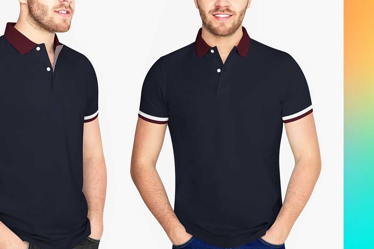 CreativeMarket - Men Polo Shirt 4x Mock-ups 5949461