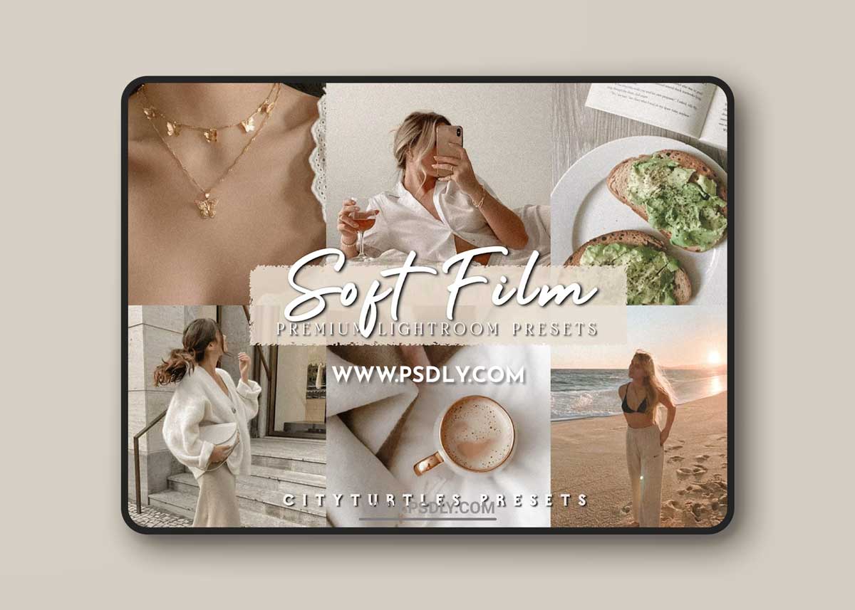 CreativeMarket - Soft Film Natural Lightroom Presets 6243714