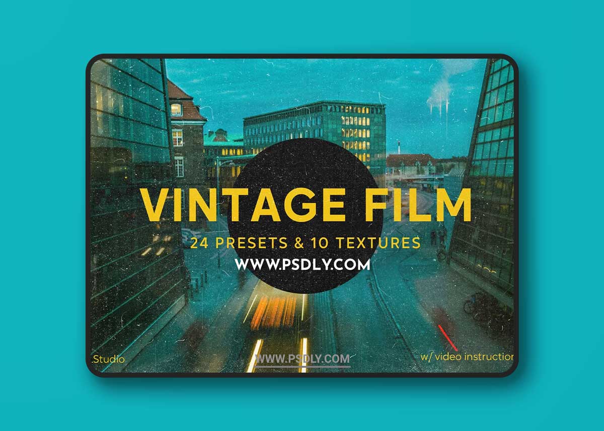 CreativeMarket - Vintage Film: LR Presets & Film Dust 6343141