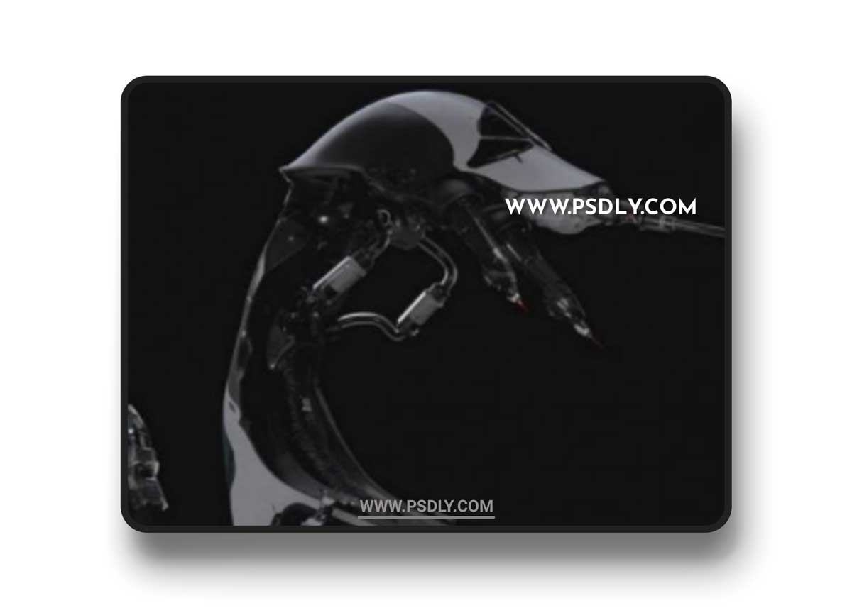 Cyber Scorpion Bot 3D Model