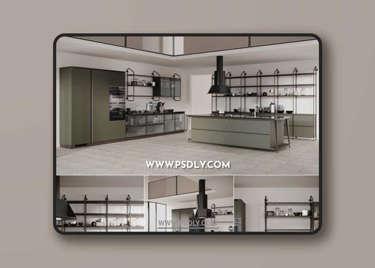 Diesel Open Workshop Scavolini 3D Models