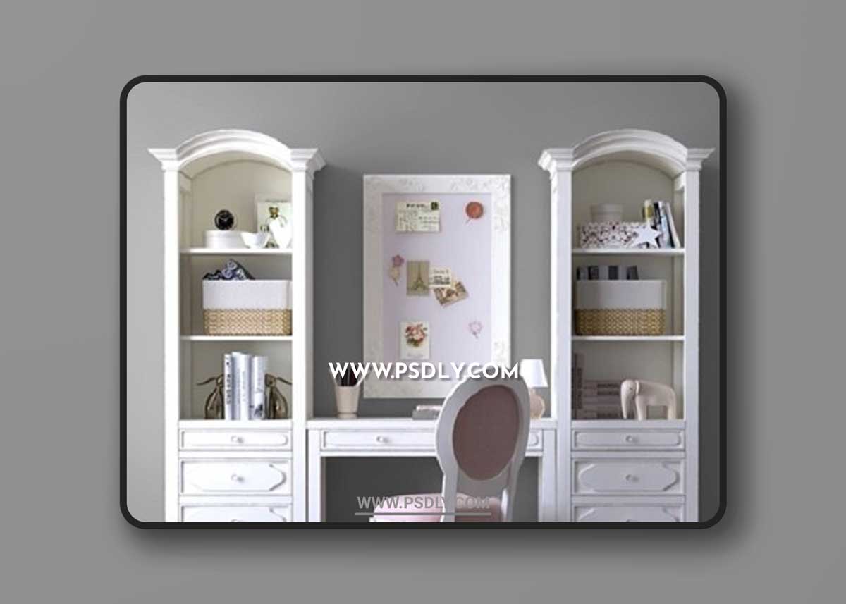 FURNITURE SET FOR BELLINA LEARNING 3D Models