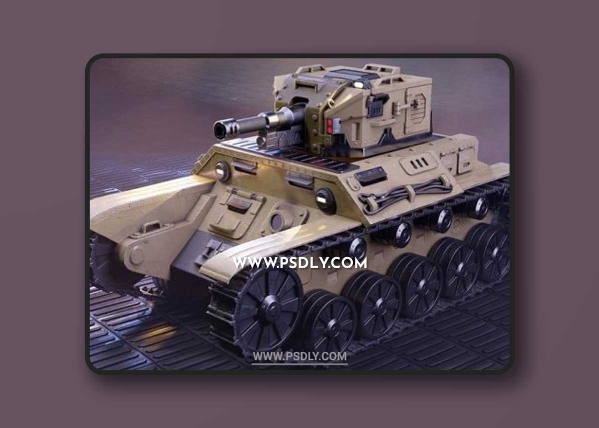 Generic Tank 3D Models