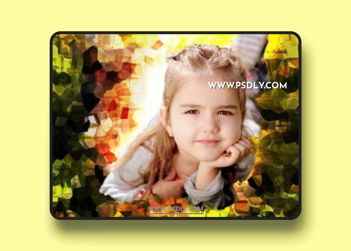 Glass Glow Photoshop Action