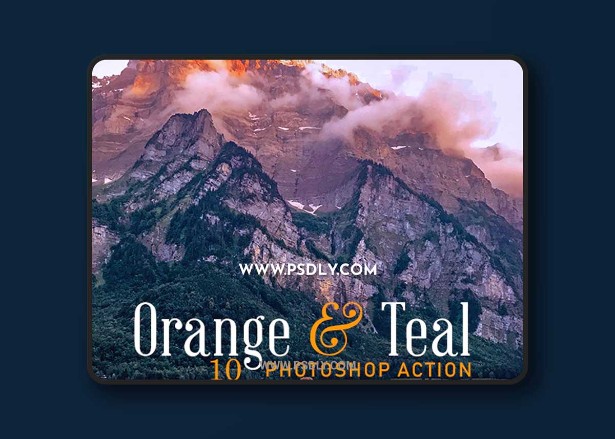 GraphicRiver - 10 Orange & Teal Photoshop Action 23151674