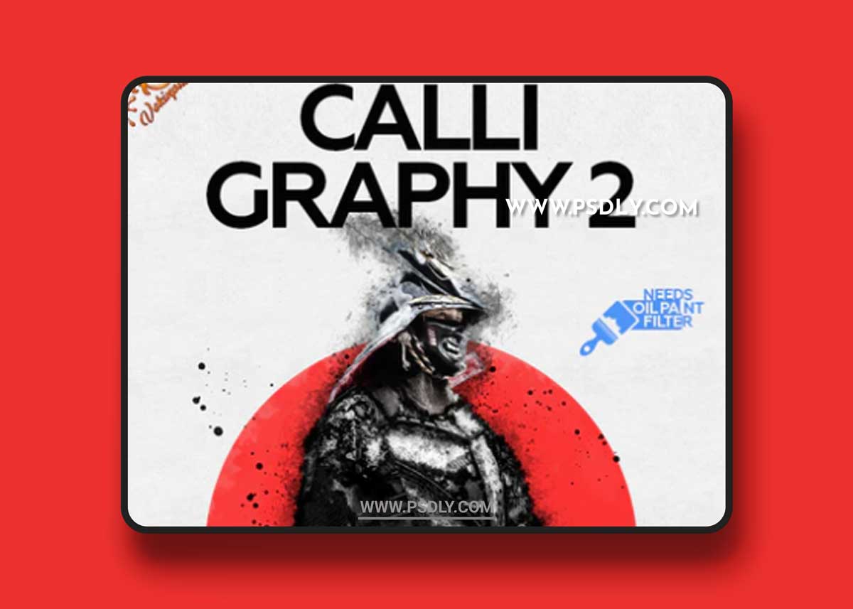 GraphicRiver - Calligraphy 2 Photoshop Action 21210621