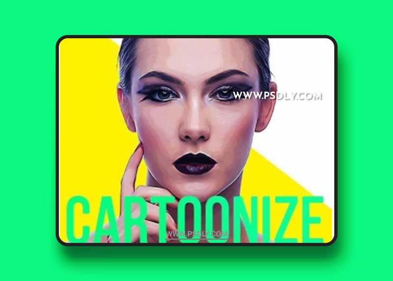 GraphicRiver - Cartoonize Photoshop Action 26543254