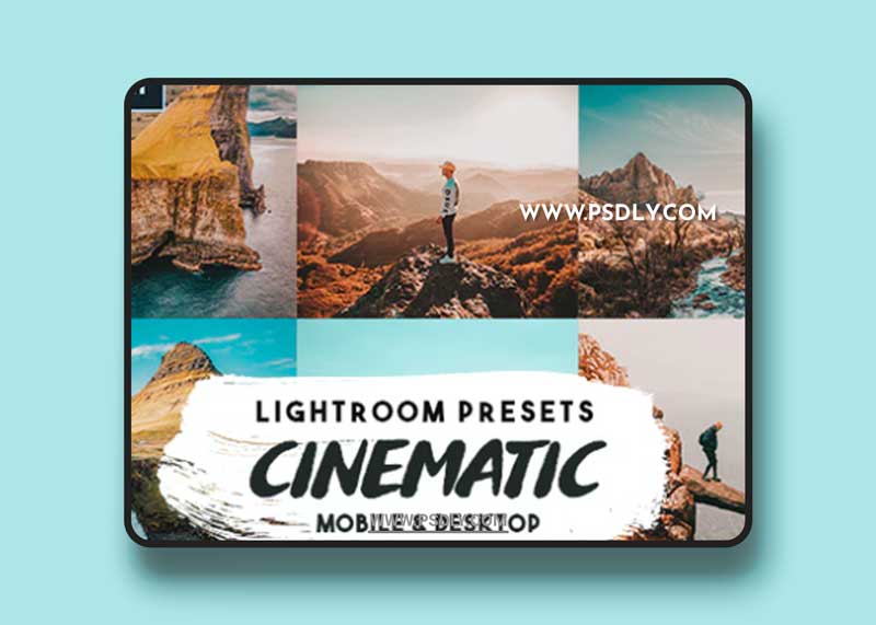 GraphicRiver - Cinematic insta Lightroom Presets 25602720