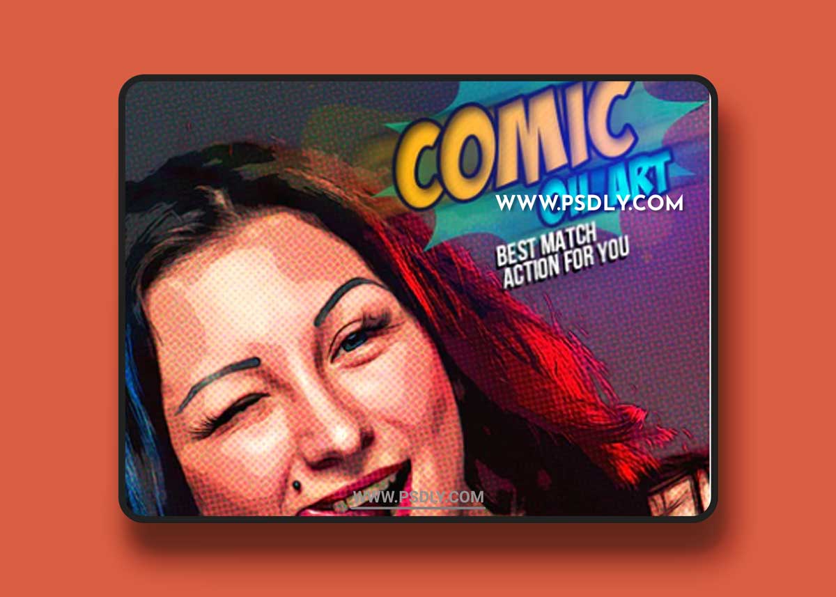 GraphicRiver - Comic Oil Paint Art 22269749