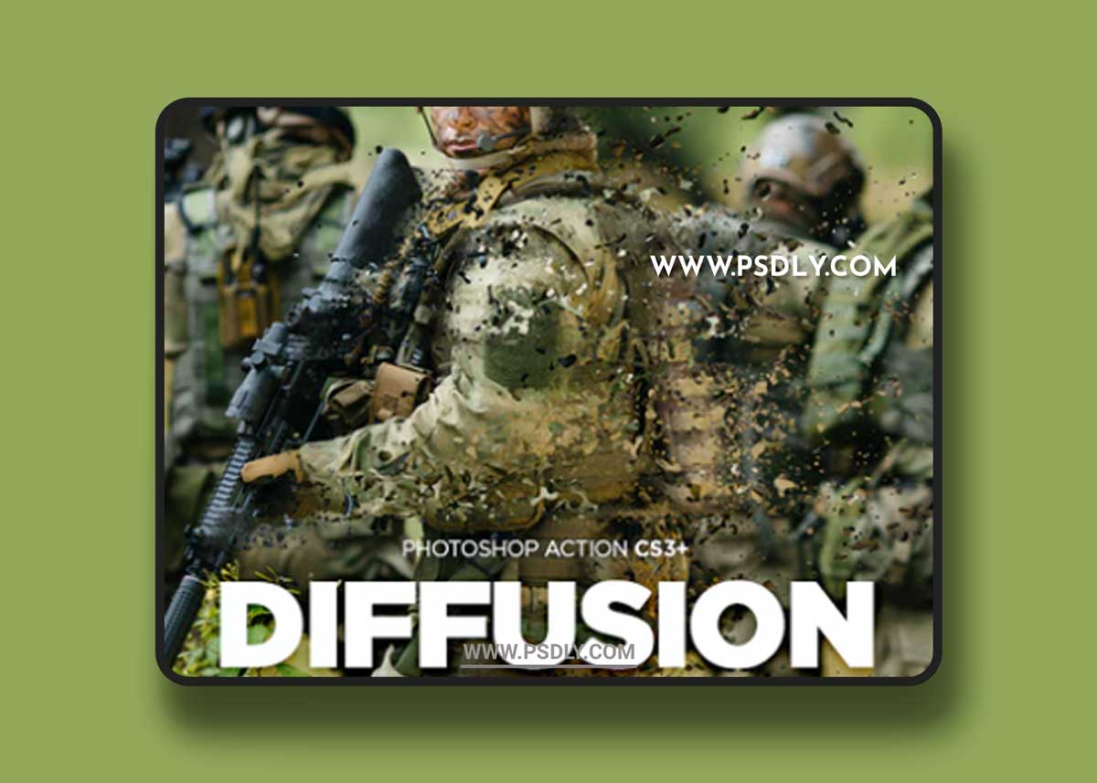 GraphicRiver - Diffusion Photoshop Action CS3+ 17329480