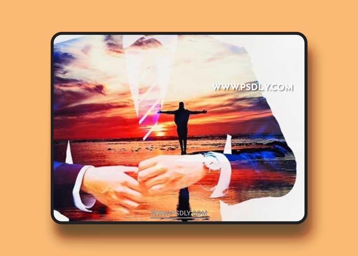 GraphicRiver - Double Exposure Photoshop Action 22519627