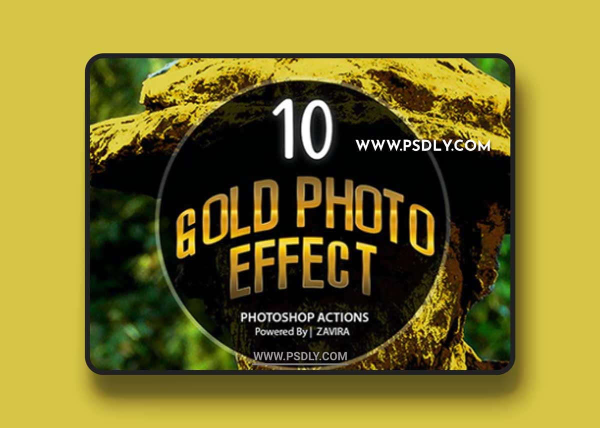 GraphicRiver - Gold Photo Manipulation Action 22007760