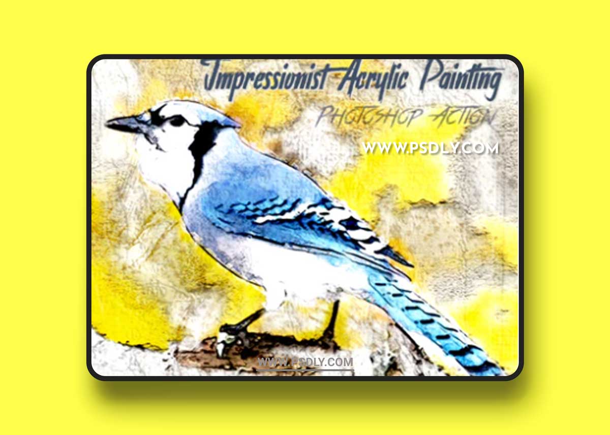 GraphicRiver - Impressionist Acrylic Painting Photoshop Action 21079813