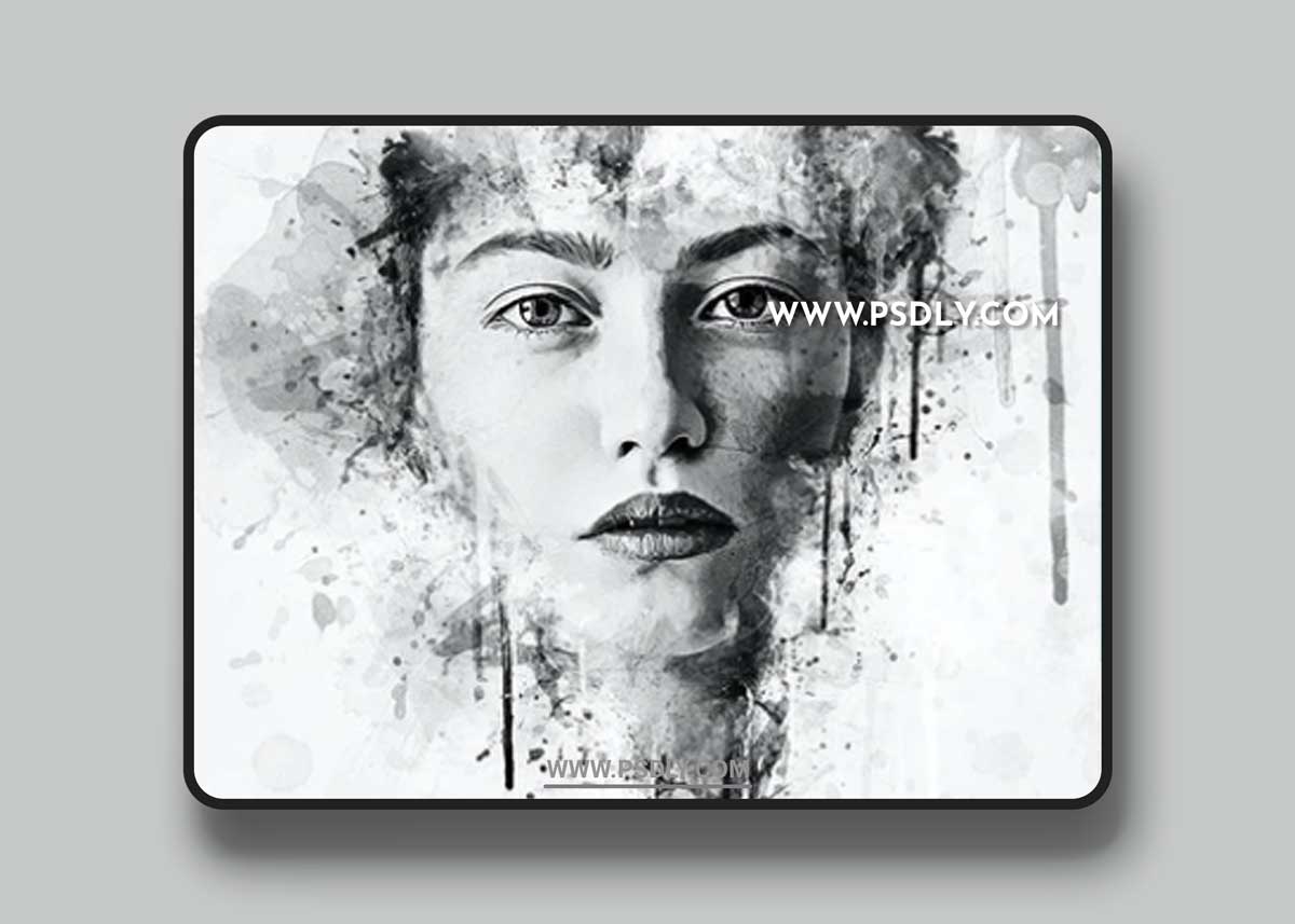 GraphicRiver - Mixed Ink Sketch Photoshop Action 21247959