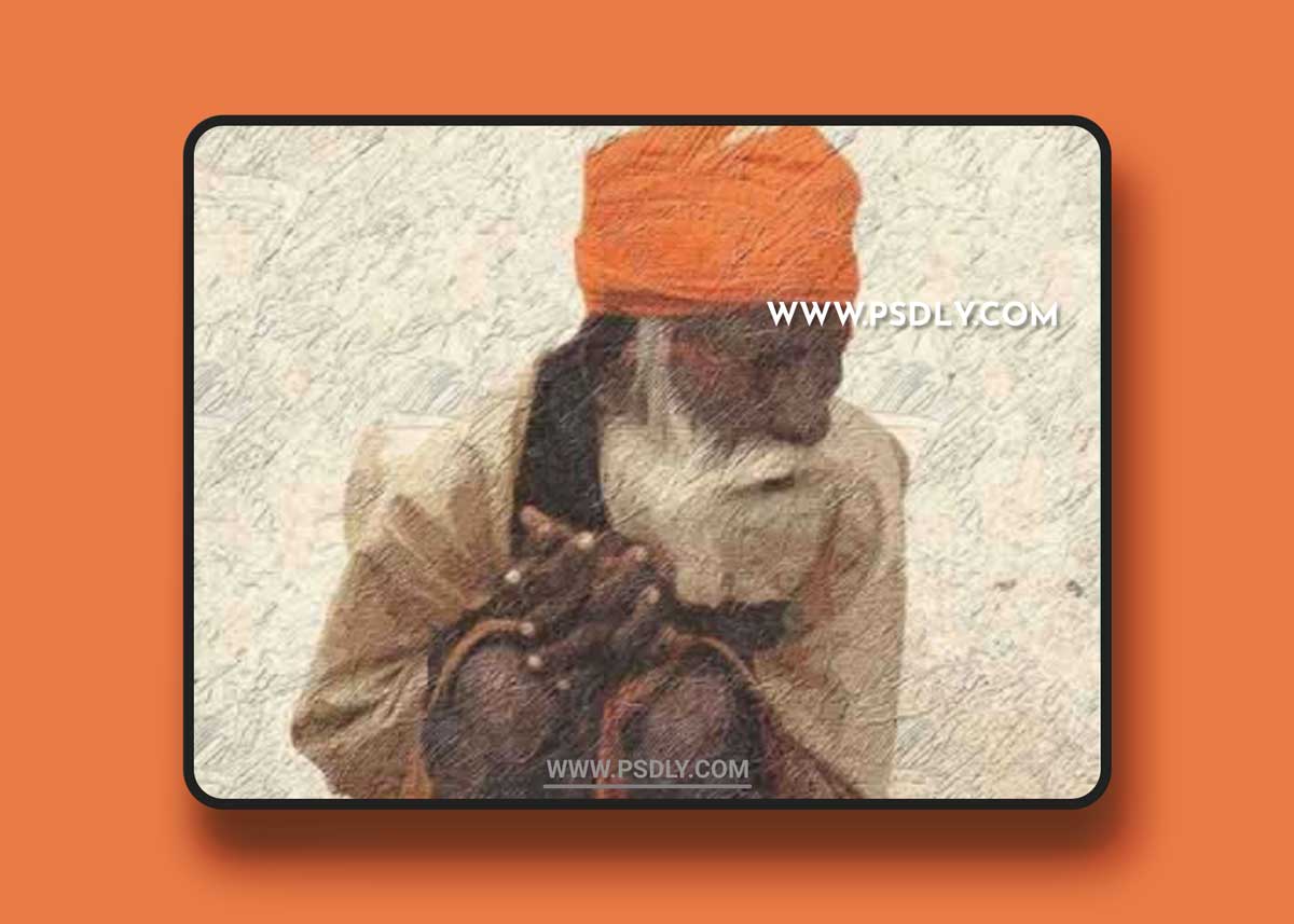 GraphicRiver - Paint on Canvas + Frame Effect 20406694