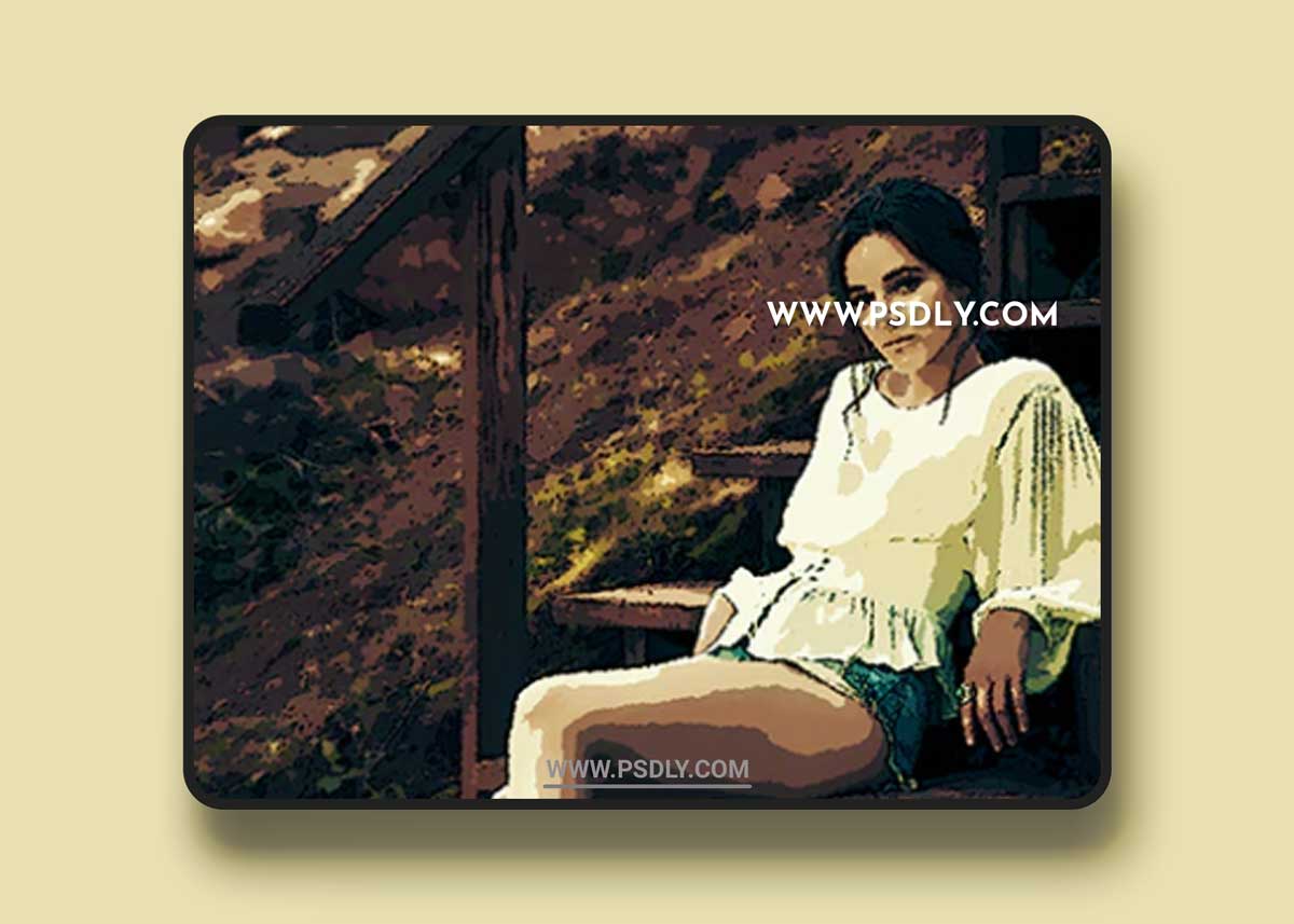 GraphicRiver - Painted Canvas Effect 21145279