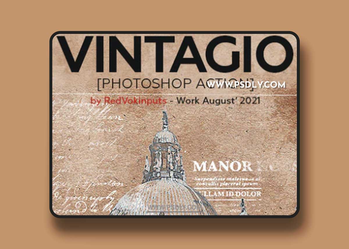 GraphicRiver - Vintagio Photoshop Action 33401864