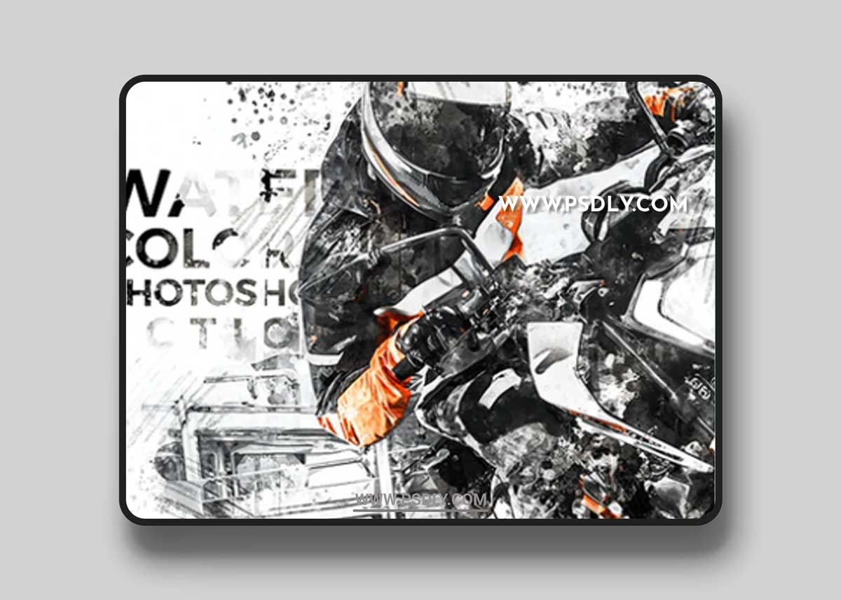 GraphicRiver - Watercolor 2 Photoshop Action 23007223