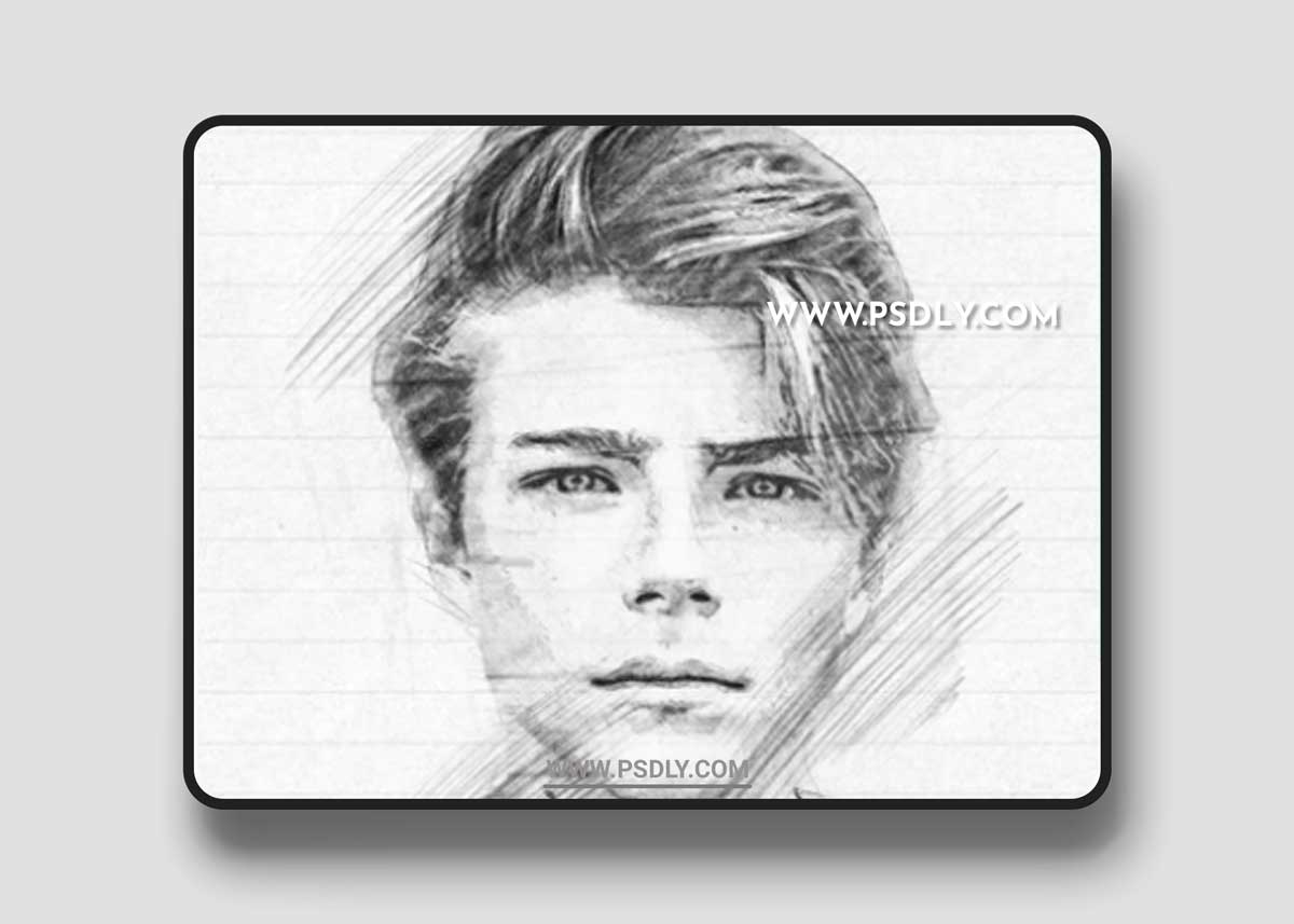 Graphicriver - Pencil Sketch Photoshop Action 22055959