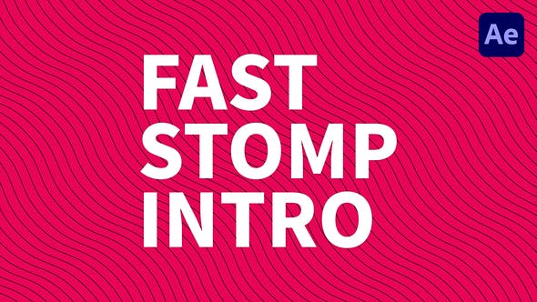 Videohive Fast Stomp Intro 33849232