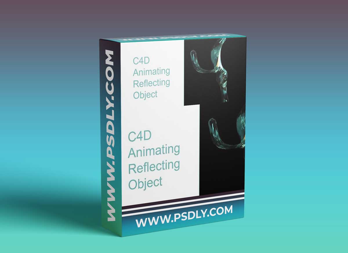 Learn C4D - Transparent Shape Animation 360°