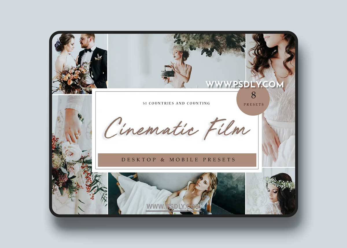 Lightroom Presets - Cinematic Film